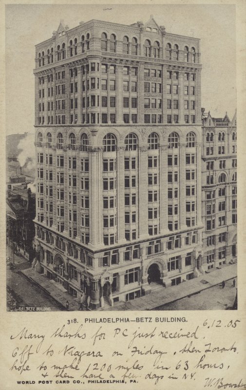 Budynek Betz, Filadelfia, Pensylwania autorstwa American Photographer