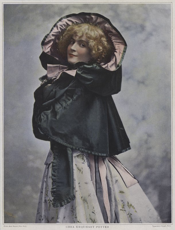 Cora Urquhart Potter, amerykańska aktorka (kolorowe zdjęcie) autorstwa American Photographer