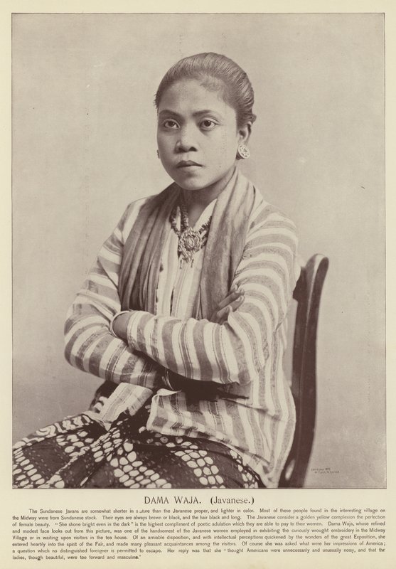 Dama Waja, jawajski autorstwa American Photographer