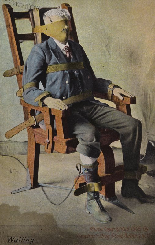 Krzesło elektryczne (zdjęcie) autorstwa American Photographer
