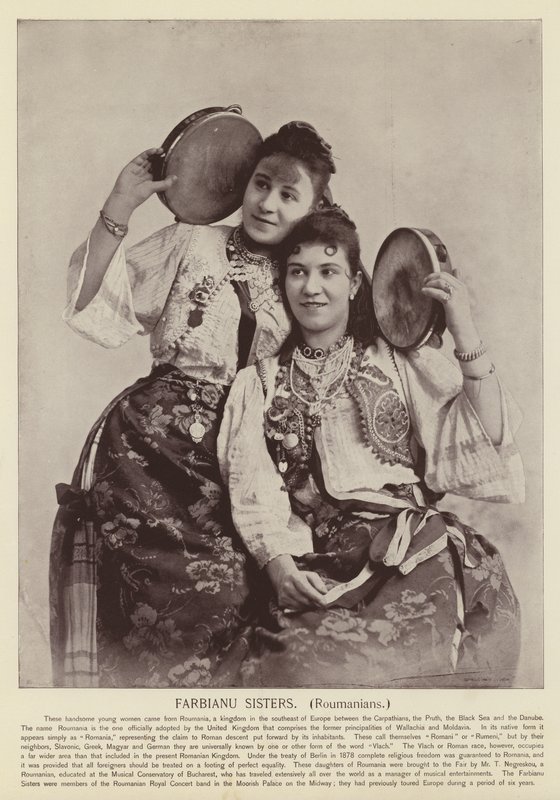 Siostry Farbianu, Rumuni autorstwa American Photographer