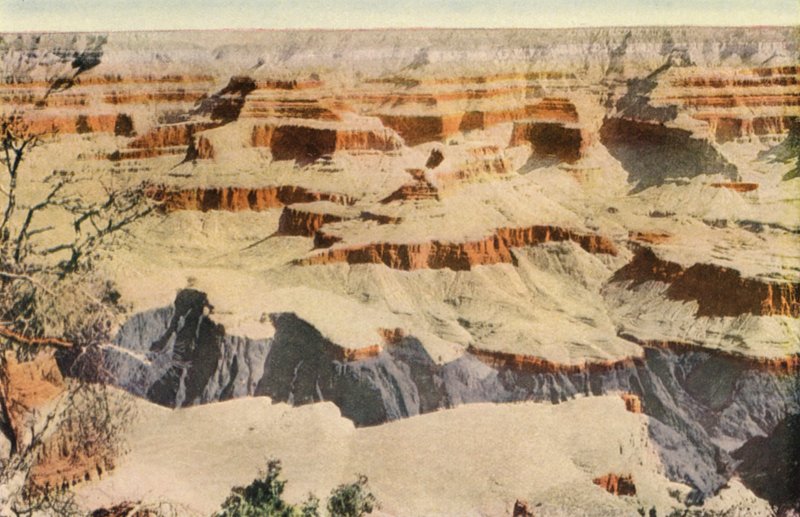 Z Yavapai Point, Park Narodowy Wielkiego Kanionu (zdjęcie kolorowe) autorstwa American Photographer