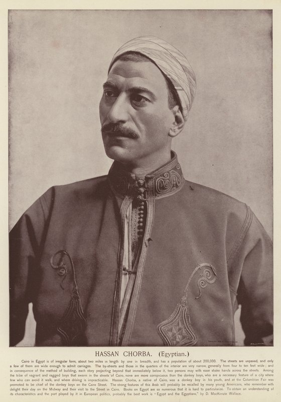 Hassan Chorba, Egipcjanin autorstwa American Photographer