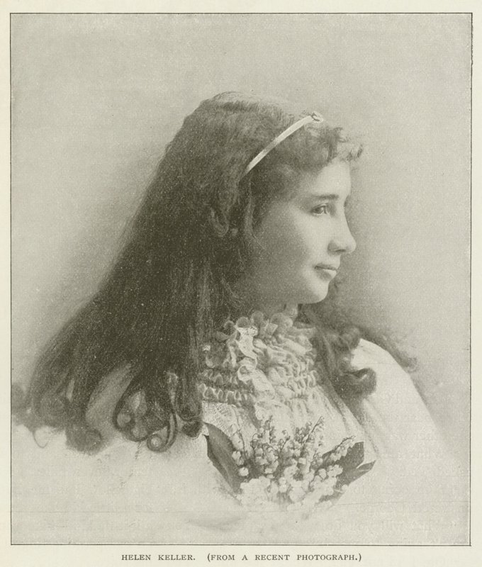 Helen Keller autorstwa American Photographer