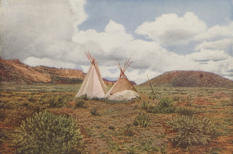 W Apache Land, Arizona (zdjęcie kolorowe) autorstwa American Photographer