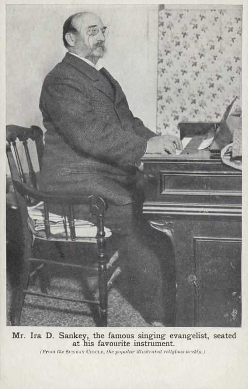 Ira D. Sankey (zdjęcie czarno-białe) autorstwa American Photographer