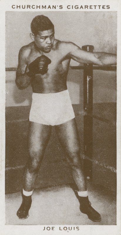 Joe Louis (1914-1981), amerykański mistrz świata bokser wagi ciężkiej autorstwa American Photographer