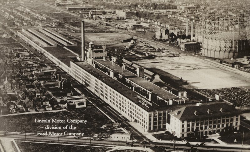 Lincoln Motor Company oddział Ford Motor Company, Detroit, Michigan autorstwa American Photographer