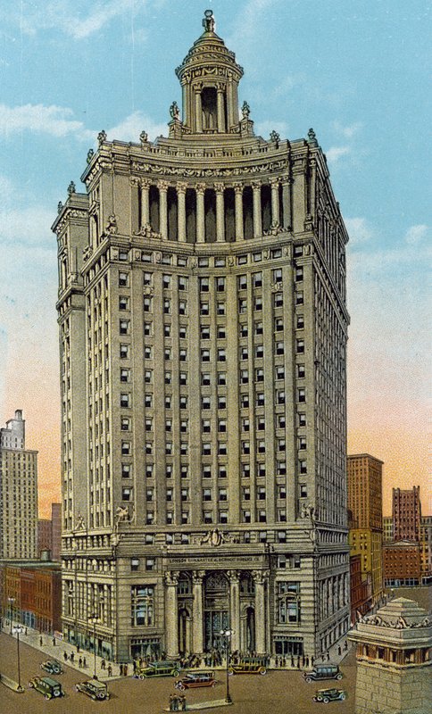 Budynek London Guarantee and Accident Company Building (kolorowe zdjęcie) autorstwa American Photographer