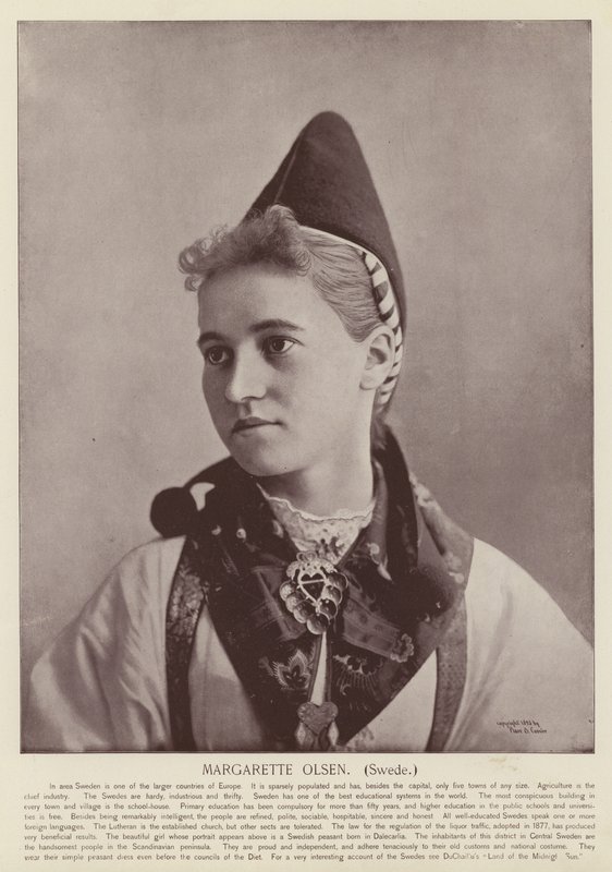 Margarette Olsen, Szwecja autorstwa American Photographer