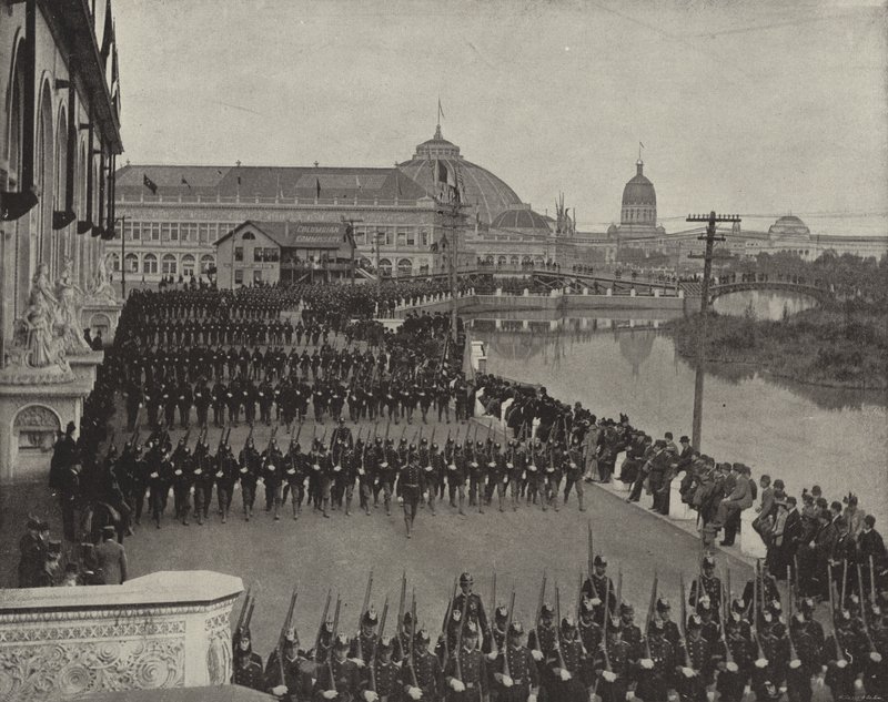 Parada Wojskowa w Dzień Poświęcenia autorstwa American Photographer