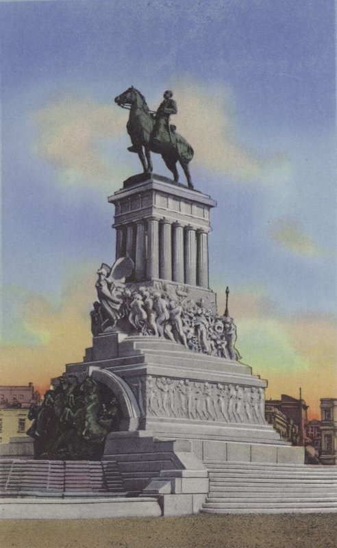 Monumento a Maximo Gomez, Maximo Gomez Monument (kolorowe zdjęcie) autorstwa American Photographer