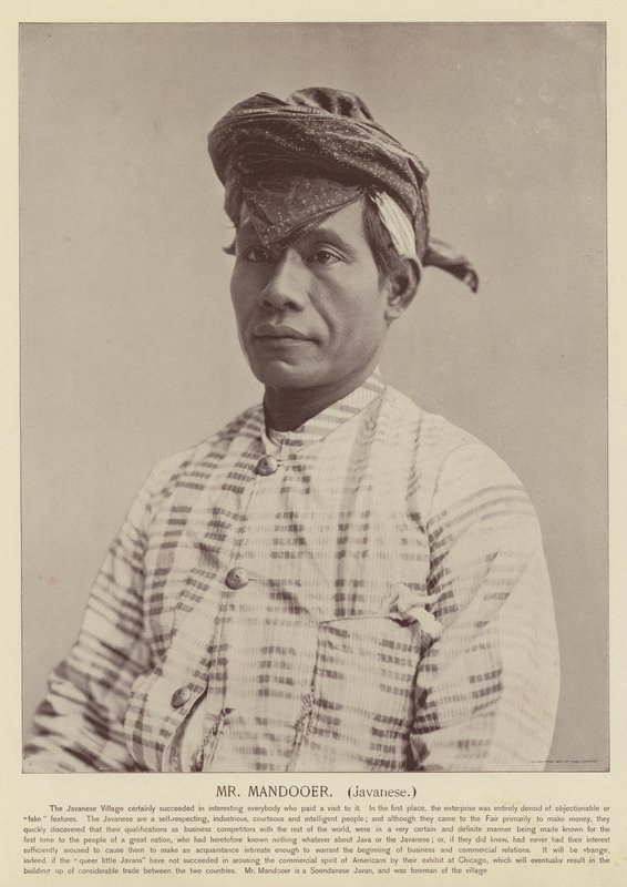 Pan Mandooer, jawajski autorstwa American Photographer