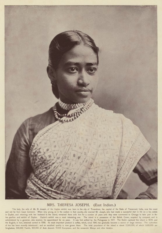 Pani Theresa Joseph, Wschodnioindyjska autorstwa American Photographer
