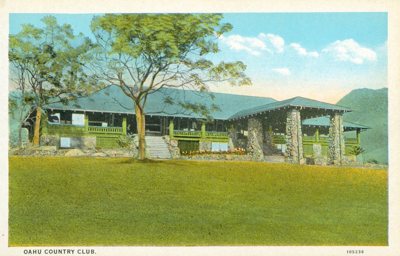 Oahu Country Club (zdjęcie kolorowe) autorstwa American Photographer