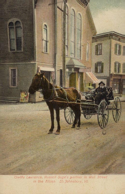 Orville Lawrence, partner Russella Sage