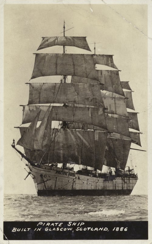 Statek piracki, zbudowany w Glasgow, Szkocja, 1886 autorstwa American Photographer