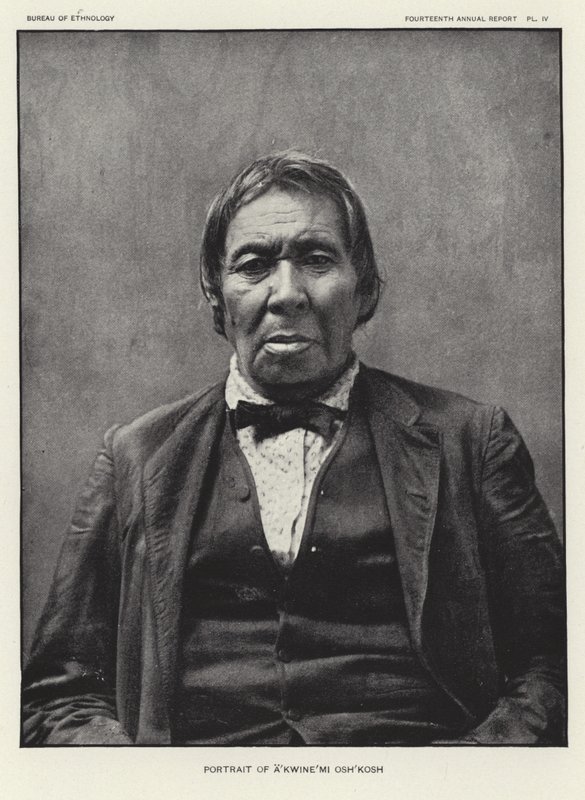 Portret AKwinemi Oshkosh autorstwa American Photographer