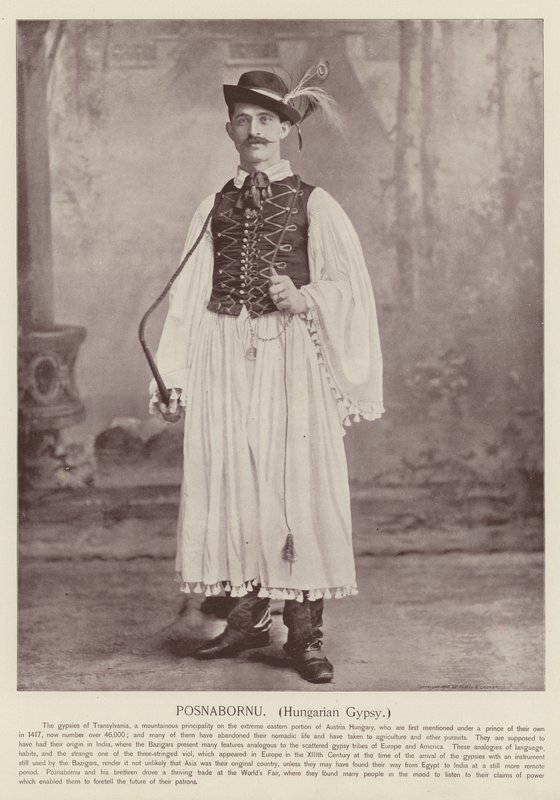 Posnabornu, cyganie węgierscy autorstwa American Photographer