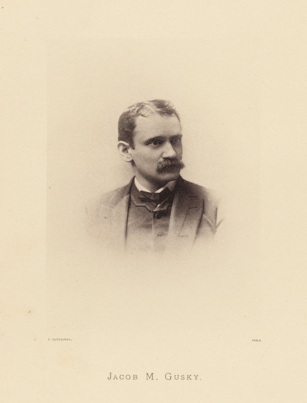 Wybitni mieszkańcy Pensylwanii: Jacob M Gusky (zdjęcie czarno-białe) autorstwa American Photographer
