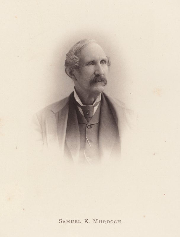 Wybitni mieszkańcy Pensylwanii: Samuel K. Murdoch (zdjęcie czarno-białe) autorstwa American Photographer