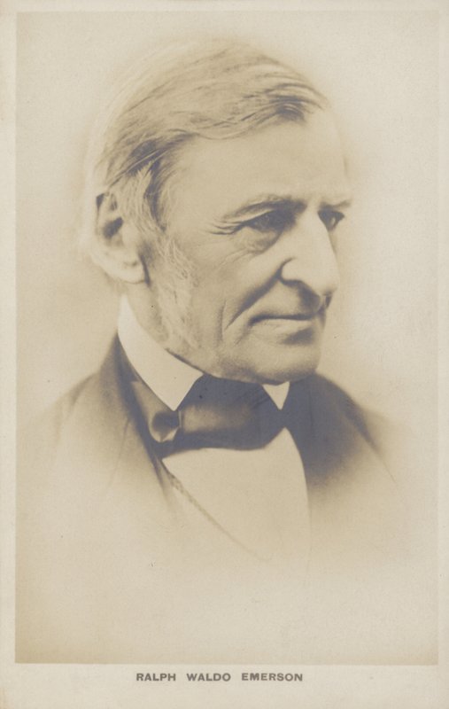 Ralph Waldo Emerson (1803-1882), pisarz amerykański autorstwa American Photographer