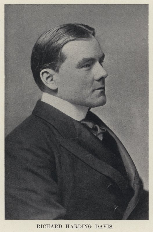 Richard Harding Davis (zdjęcie czarno-białe) autorstwa American Photographer