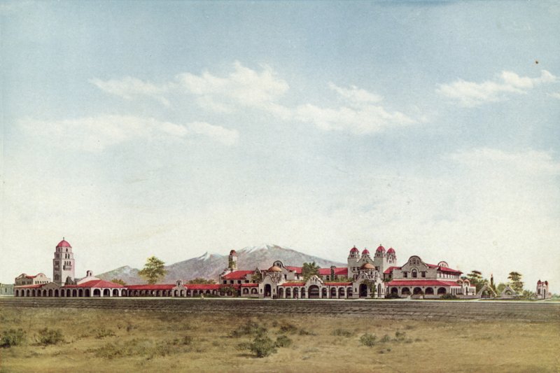 Alvarado, Albuquerque, Nowy Meksyk (kolorowe zdjęcie) autorstwa American Photographer
