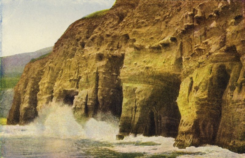 Jaskinie La Jolla (zdjęcie kolorowe) autorstwa American Photographer