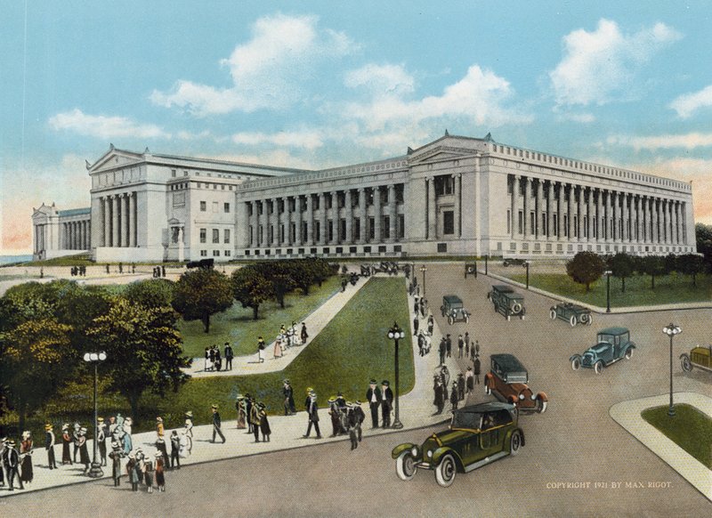 Polowe Muzeum Historii Naturalnej (zdjęcie kolorowe) autorstwa American Photographer