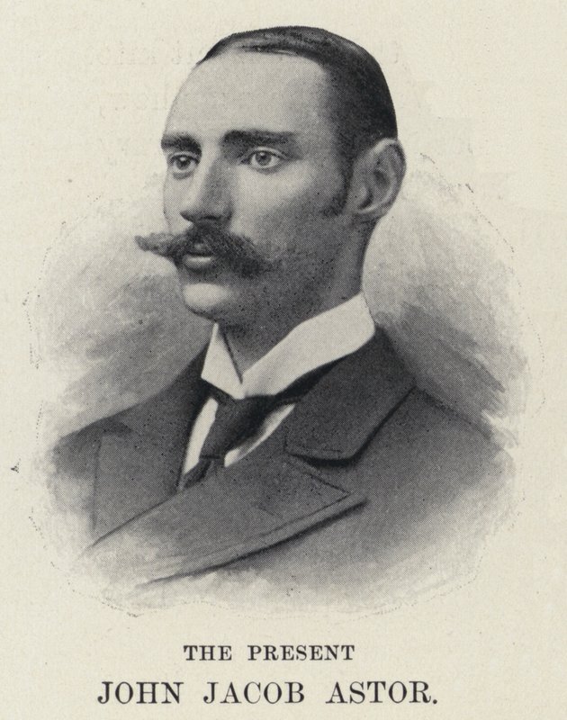 Teraźniejszość John Jacob Astor (zdjęcie czarno-białe) autorstwa American Photographer