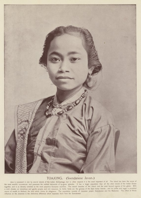 Toajong, jawajski soendański autorstwa American Photographer