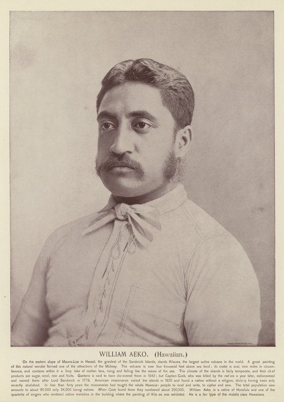 William Aeko, hawajski autorstwa American Photographer