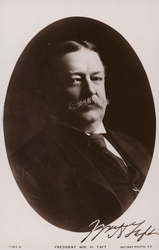 William Howard Taft (zdjęcie czarno-białe) autorstwa American Photographer