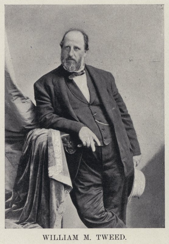 William M Tweed (zdjęcie czarno-białe) autorstwa American Photographer