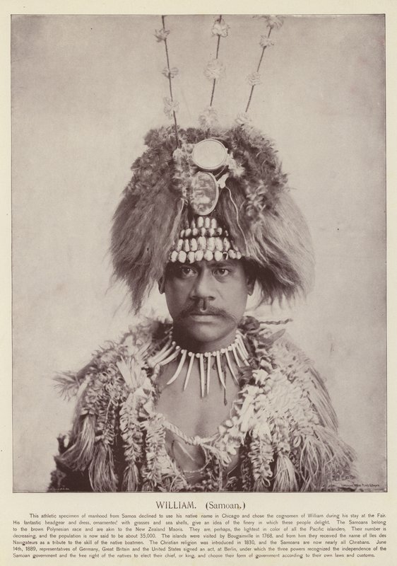 William, Samoan autorstwa American Photographer