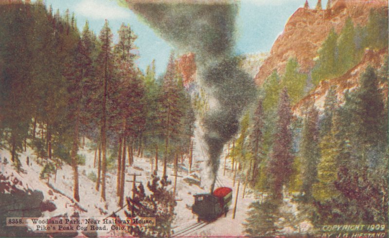 Woodland Park, niedaleko Halfway House, Pike