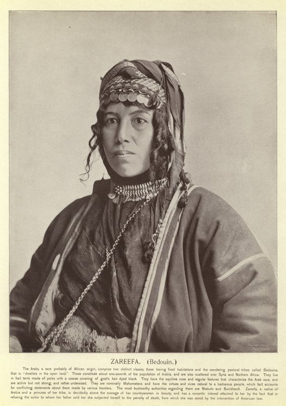 Zareefa, Beduin autorstwa American Photographer