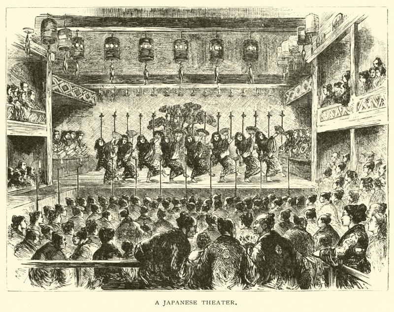Japoński teatr autorstwa American School