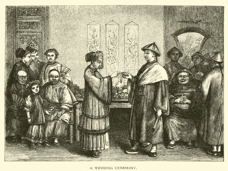 Ceremonia ślubna autorstwa American School
