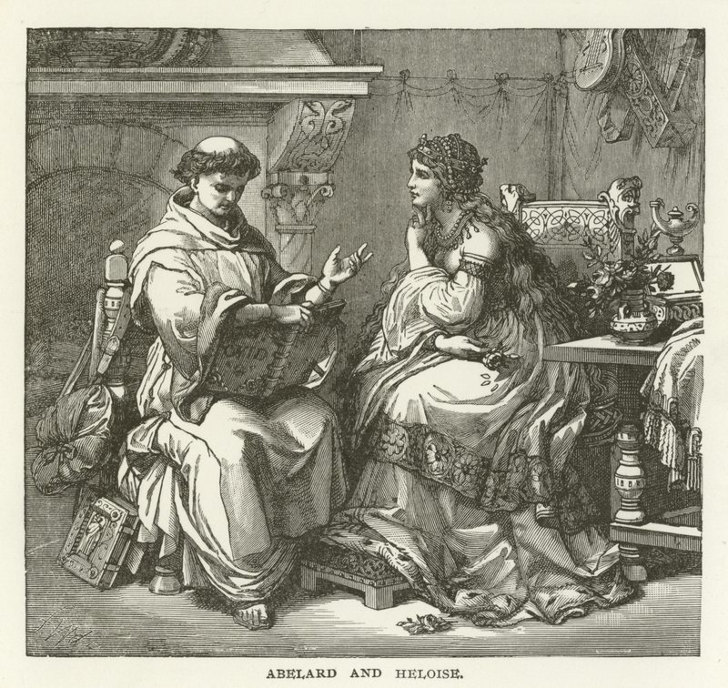 Abelard i Heloise autorstwa American School