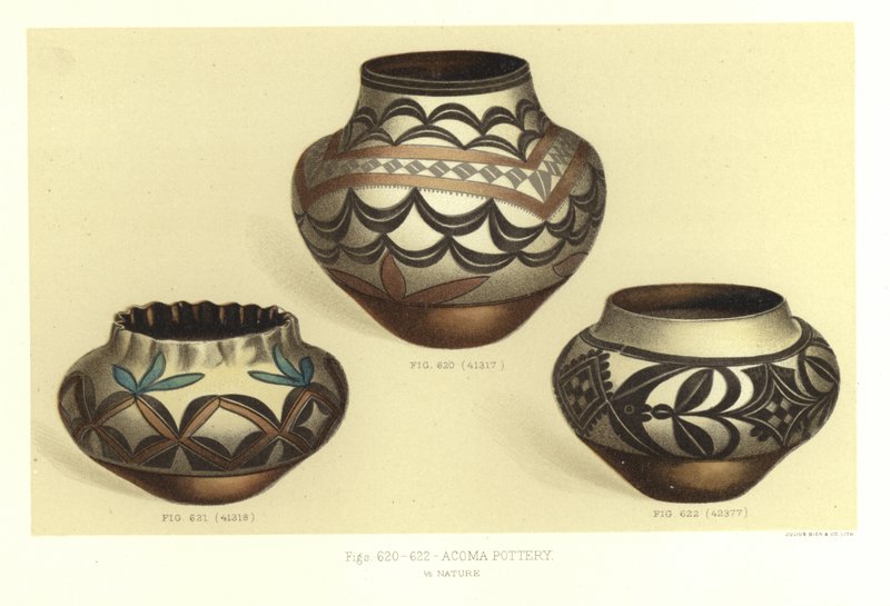 Ceramika Acoma autorstwa American School