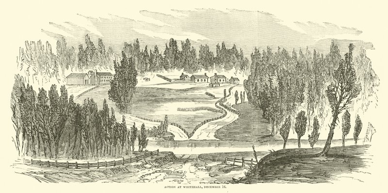 Akcja w Whitehall, 16 grudnia, grudzień 1862 autorstwa American School