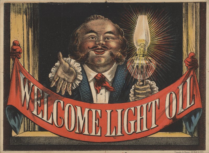 Reklama Welcome Light Oil autorstwa American School