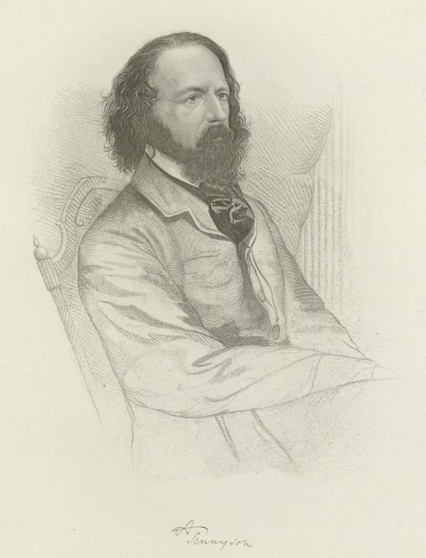Alfred, Lord Tennyson autorstwa American School
