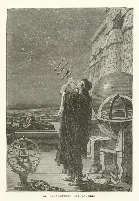 Astronom aleksandryjski autorstwa American School