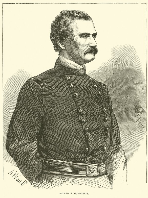 Andrew Humphreys, sierpień 1863 r. autorstwa American School