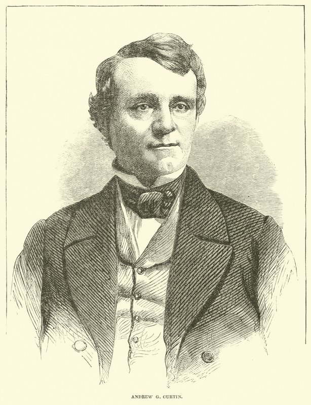 Andrew G Curtin, grudzień 1863 r. autorstwa American School