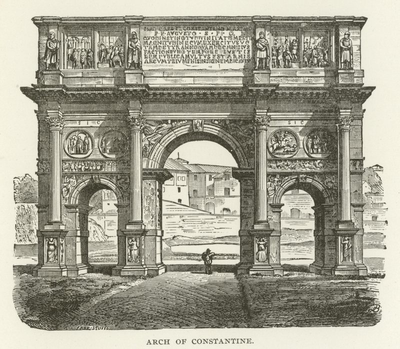 Łuk Konstantyna autorstwa American School