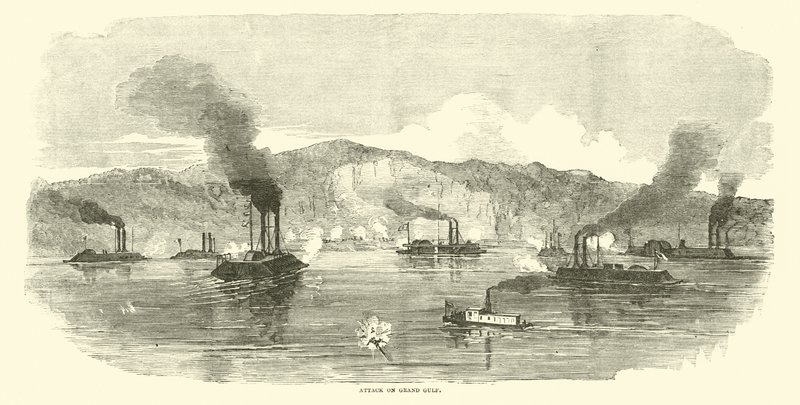 Atak na Wielką Zatokę, kwiecień 1863 autorstwa American School